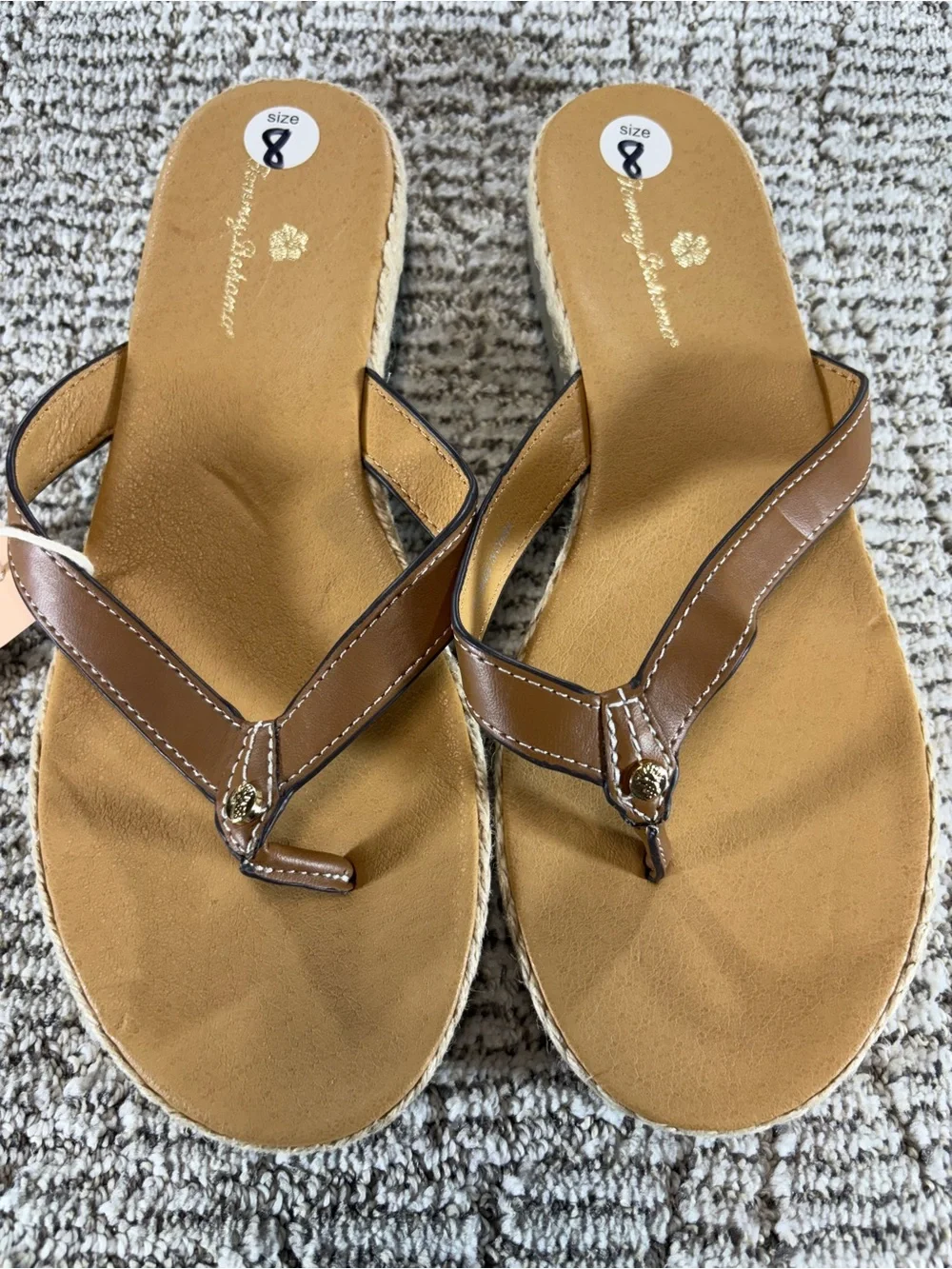 NWT‎ Tommy Bahama Women’s Size 8 Flip Flop Sandals